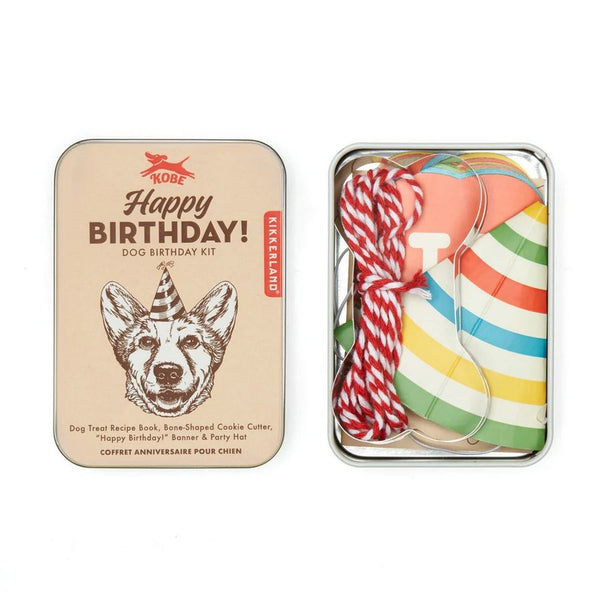 Kikkerland Kobe - Dog Birthday Kit