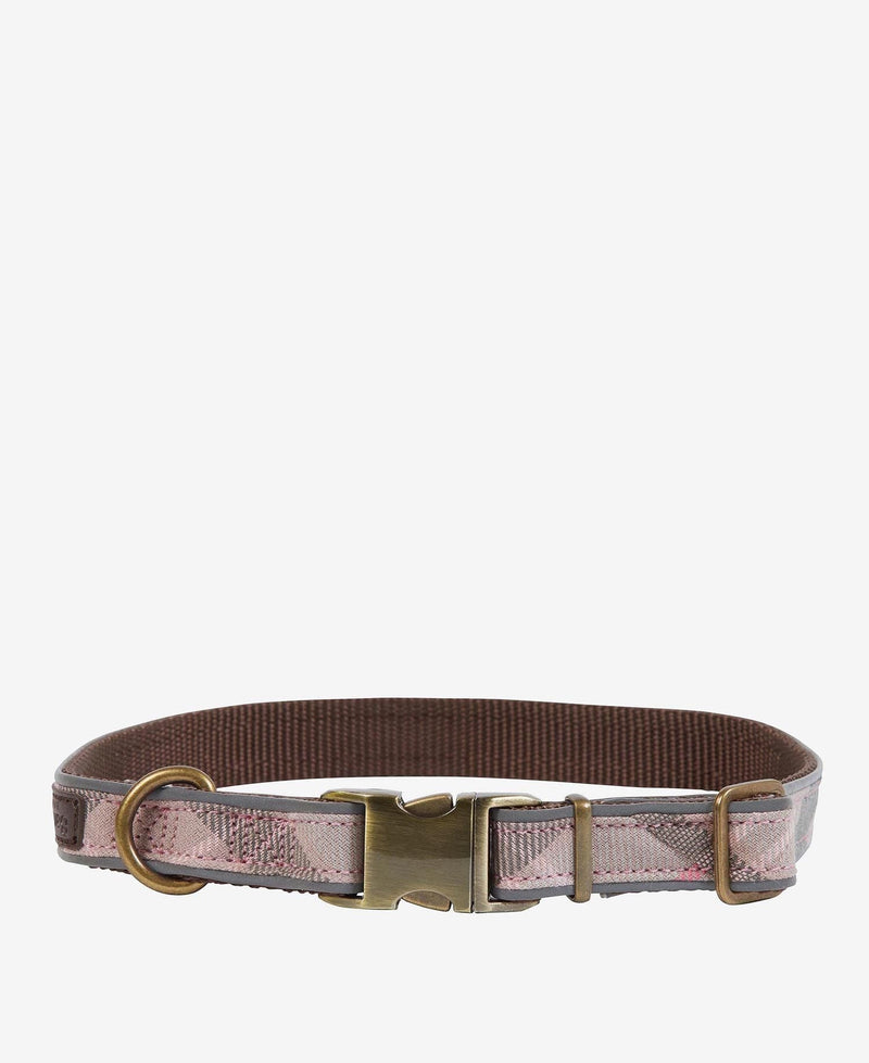 Barbour - Reflective Tartan Dog Collar