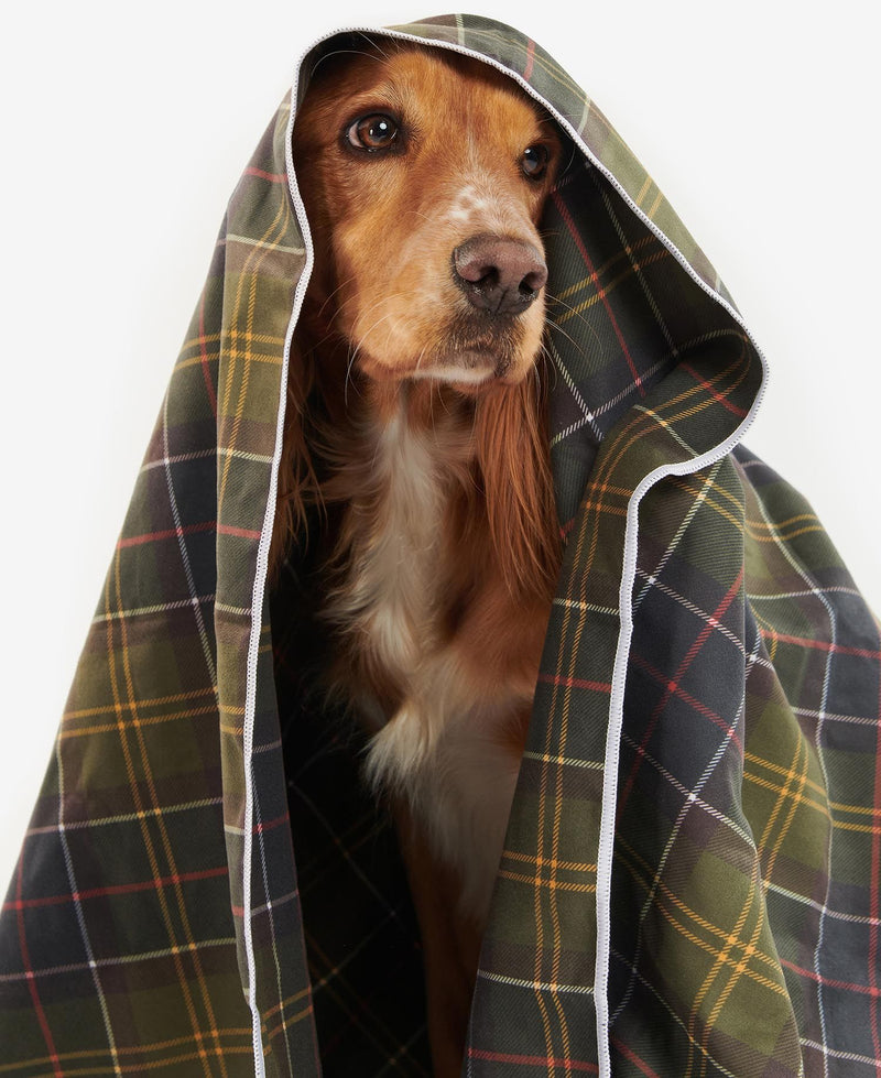 Barbour - Tartan Quick Dry Dog Towel