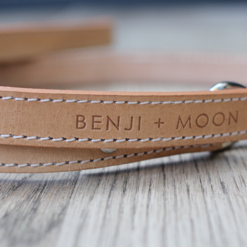 Benji + Moon – Leather Lead