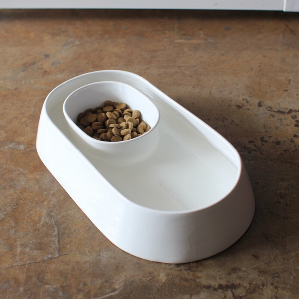 Benji + Moon – “Anti-Ant” Ceramic Food & Water Bowl