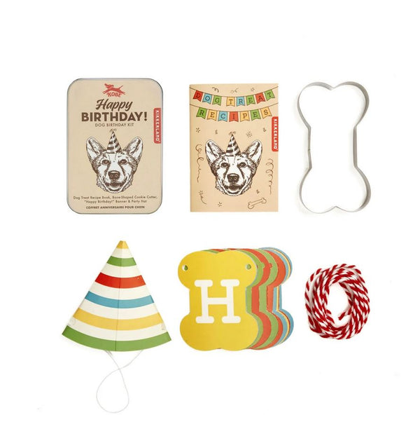 Kikkerland Kobe - Dog Birthday Kit