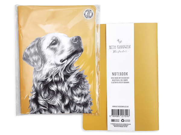 Goodchap’s - Golden Retriever Notebook