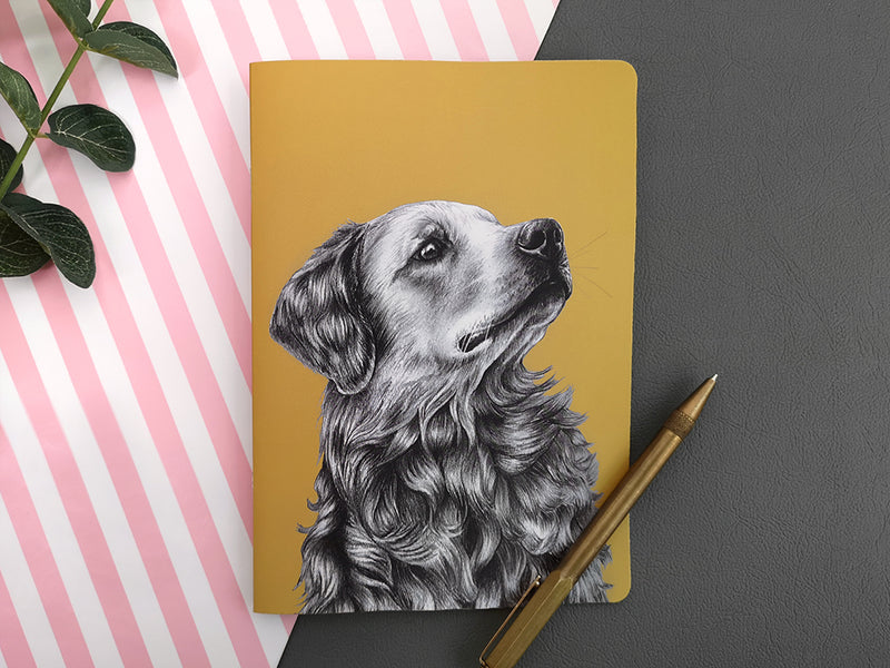 Goodchap’s - Golden Retriever Notebook