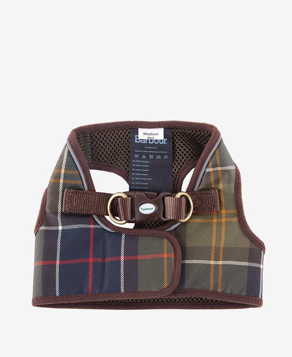 Barbour - Tartan Step In Dog Harness