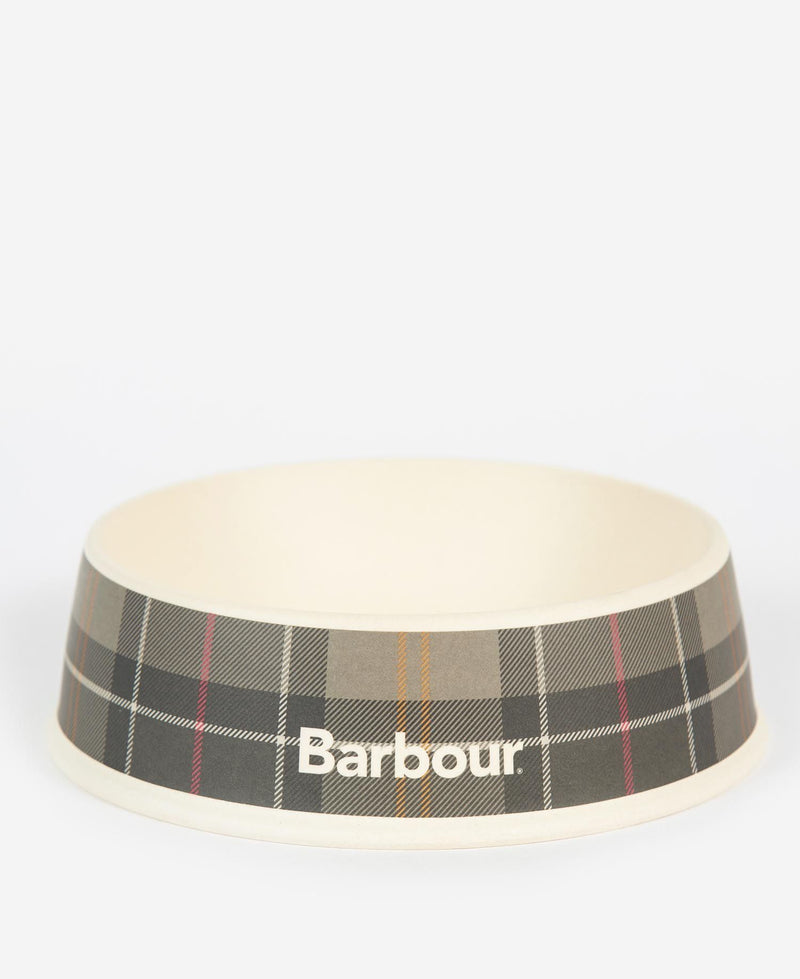 Barbour Tartan Dog Bowl Cane Mundi