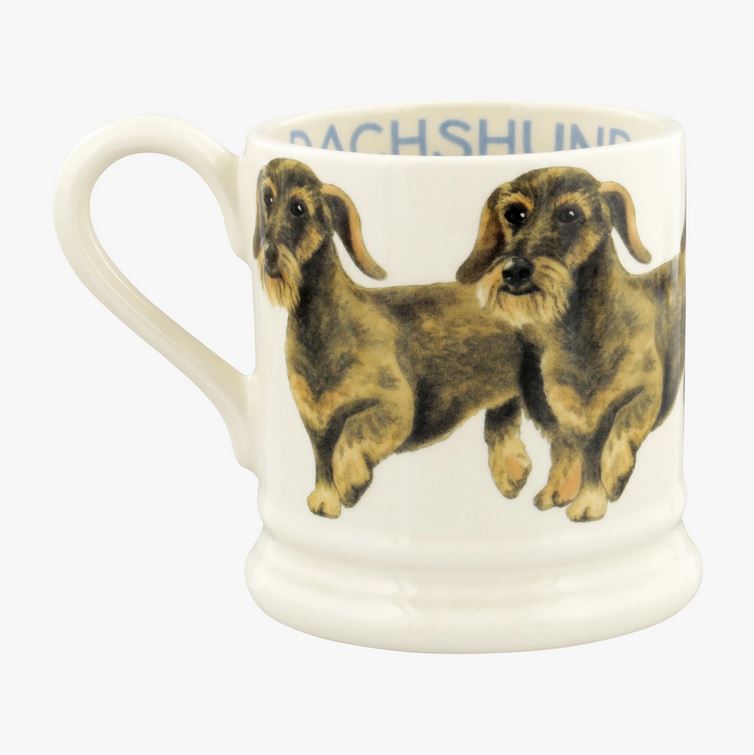 Emma Bridgewater’ Dogs Wire Haired Dachshund 1/2 Pint Mug