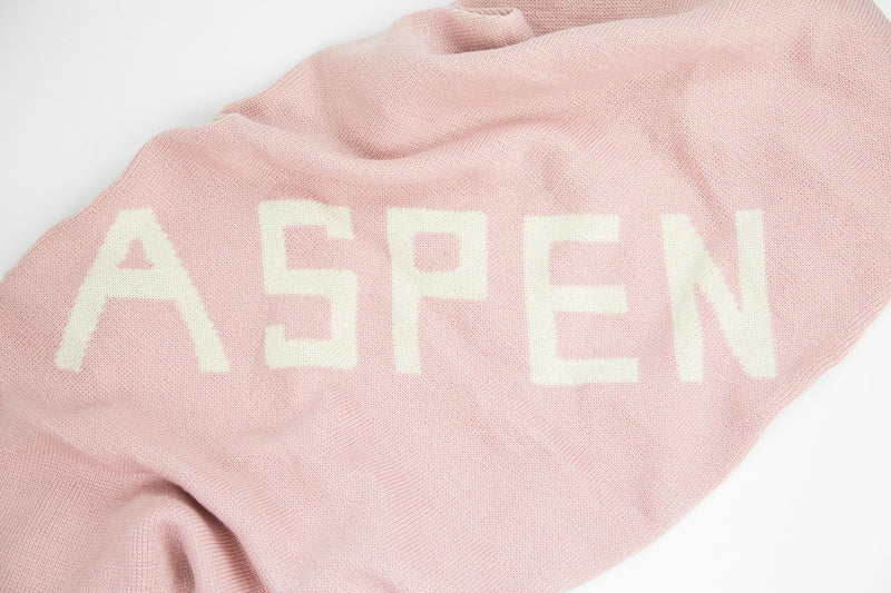 Max Bone - Aspen Blanket (Pink)