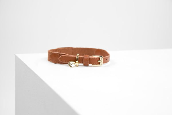 Max Bone - Cognac Elin Collar