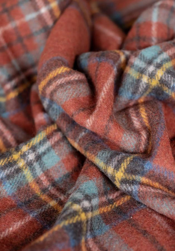 The Tartan Blanket Co - Wool Blanket - Stewart Royal Antique Tartan