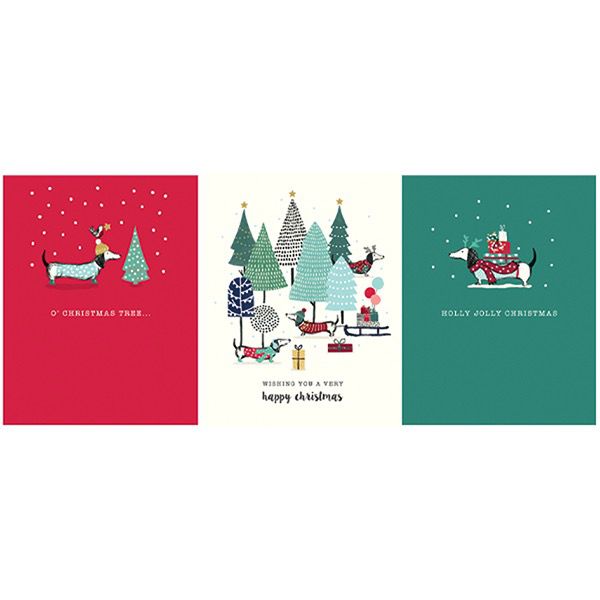 Happy Christmas - Set of 12 Cards