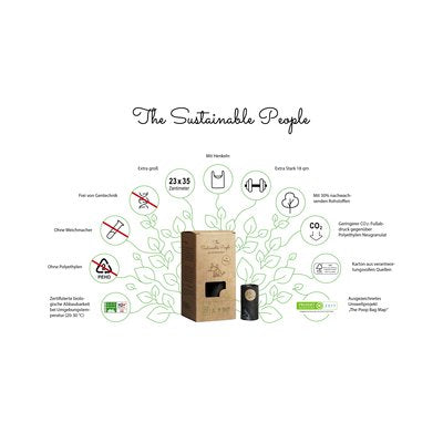 The Sustainable People - Biodegradable Dog Waste Bags