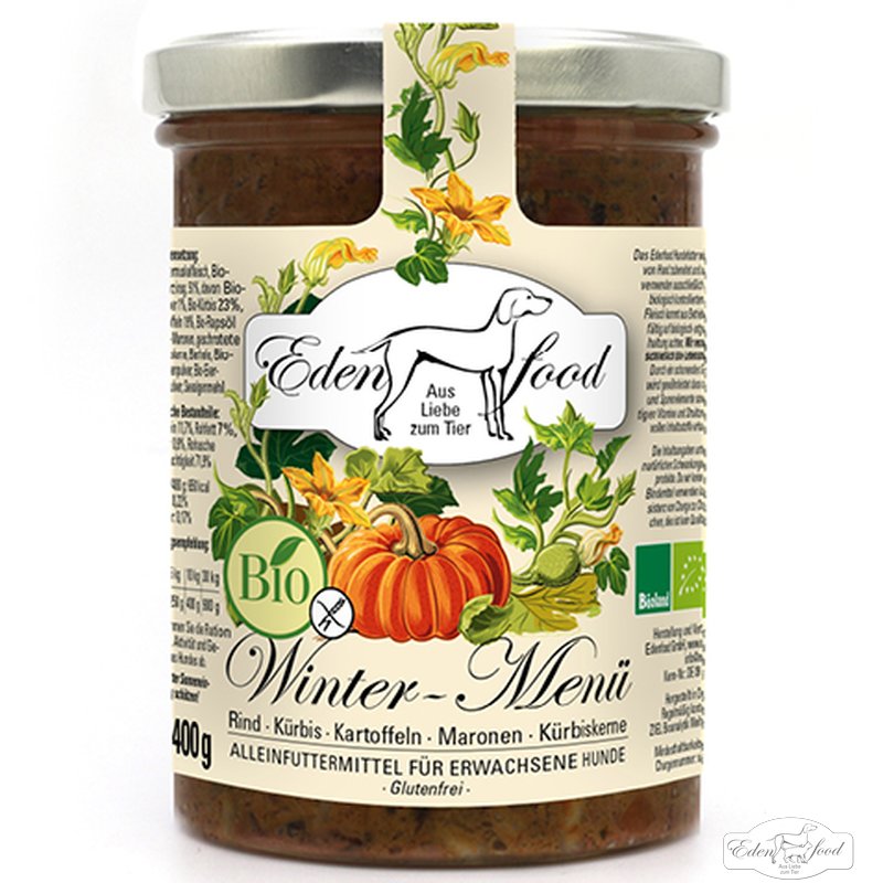 Eden Food - Organic Winter Menu