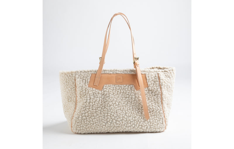 2.8 Duepuntootto - Margaret - Bouclé Wool Dog Bag