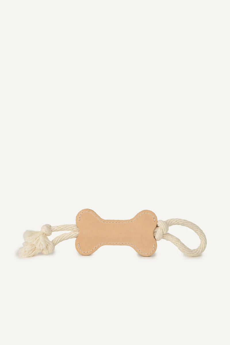 Max Bone - Leather Bone Rope Toy