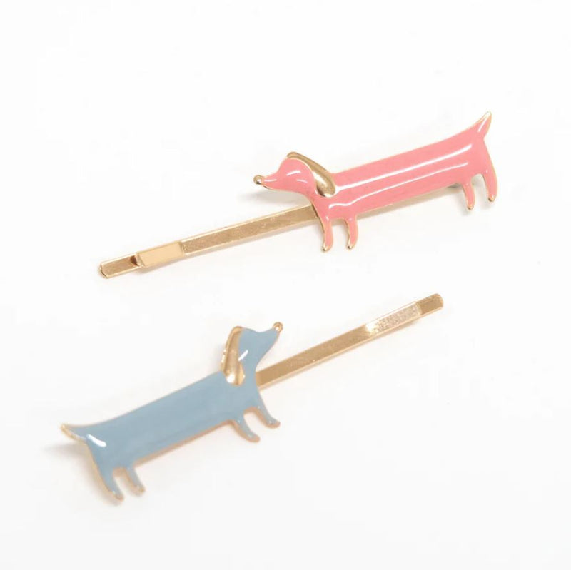 Meri Meri - Sausage Dog Hair Slides (x 6)