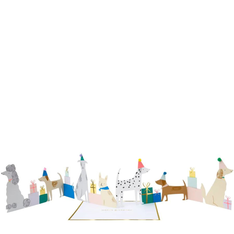 Meri Meri - Dog Party Birthday Card