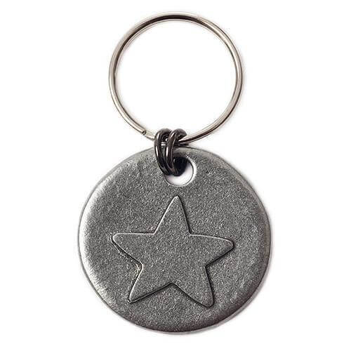 Mutts & Hounds - Star Motif Pewter Dog Tag